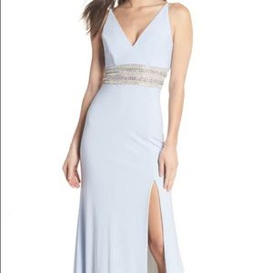 Xscape Light Blue Gown